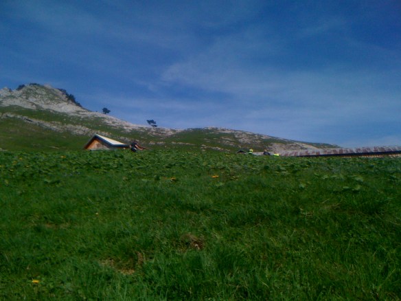 Encore quelques centaines de mètres avant le col.