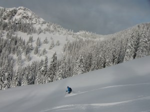Des pentes pour nous tout seul !