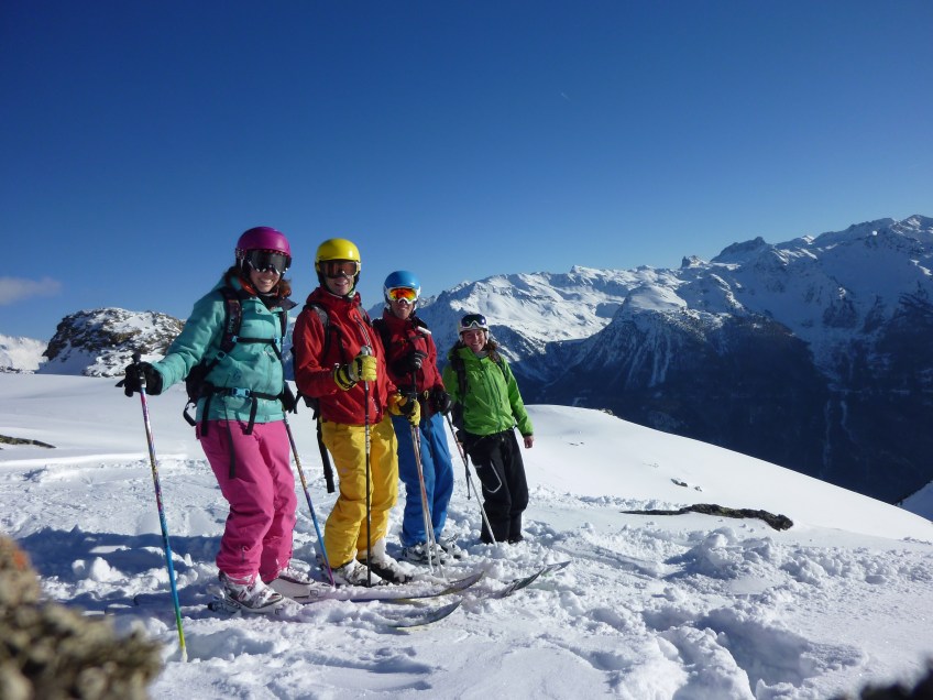 Le groupe coloré du jour (photo Cédric)