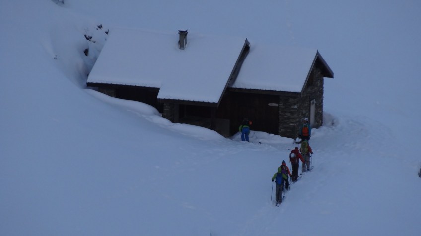 Cabane de Claran, calée !