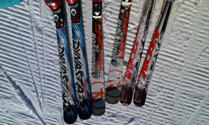 3 paires d'allumettes.