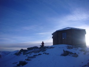 Le très froid bivouac de Boerio