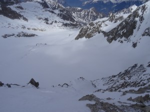 Face NE du col du Tour Noir