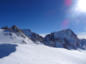 En haut du Col Blanc