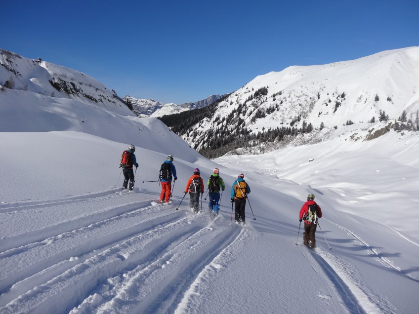 Vallon tout plein de poudreuse.