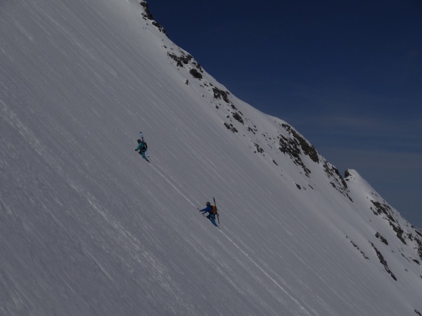 Ascension par la face Nord.