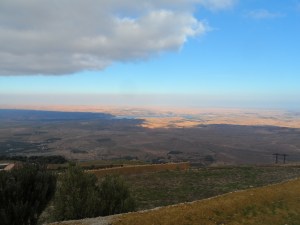 Ladite vue imprenable, prise quand même